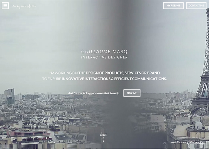Guillaume Marq Portfolio