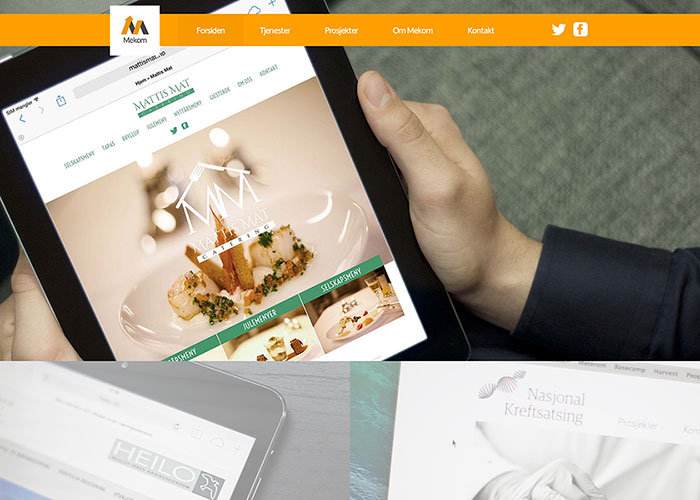 Mekom - Norwegian design agency
