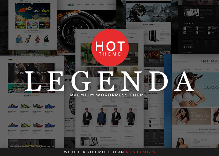 Legenda - Responsive Premium WordPress Theme