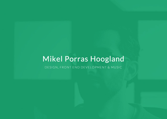 Mikel Porras Hoogland