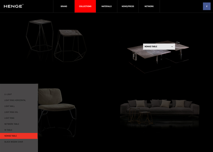 Henge, furnitures and design