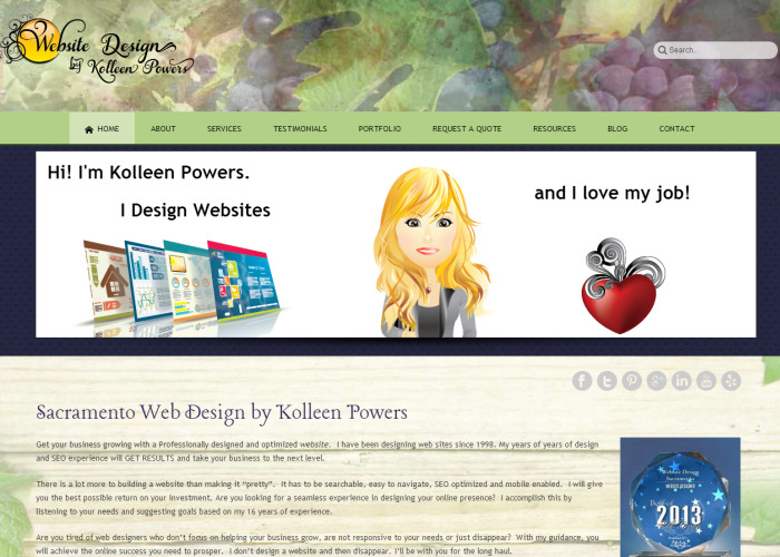 Web Design by Kolleen Powers
