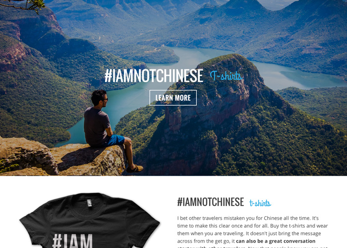 #IAMNOTCHINESE
