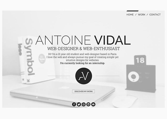 Antoine Vidal - Portfolio