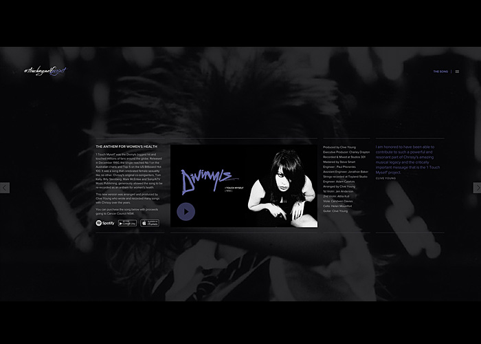 I Touch Myself Project