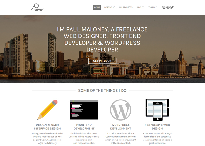 Paul Maloney | Freelance Designer, Front End Developer and WordPress Developer