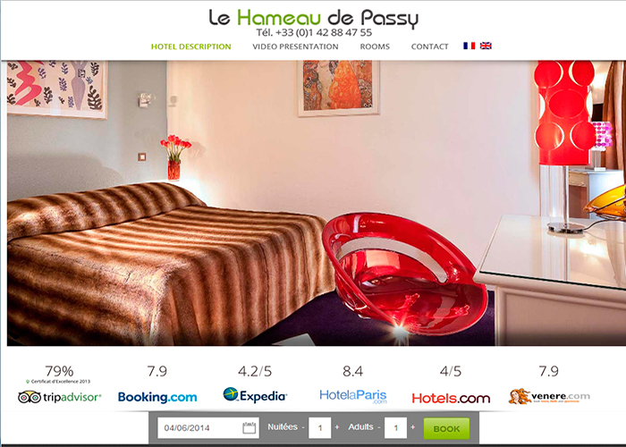 Hameau de Passy - Hotel in Paris