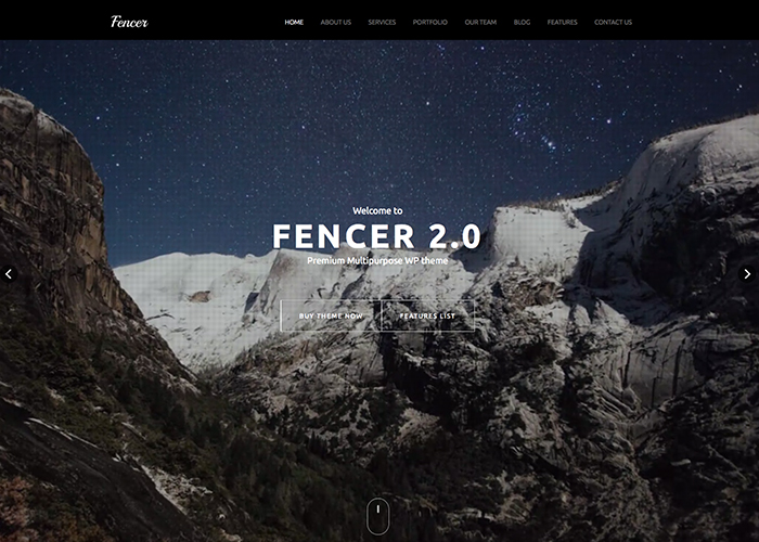 Fencer - WordPress Theme