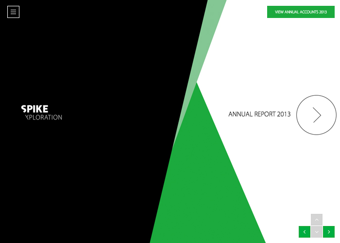Spike Exploration annual report 2013