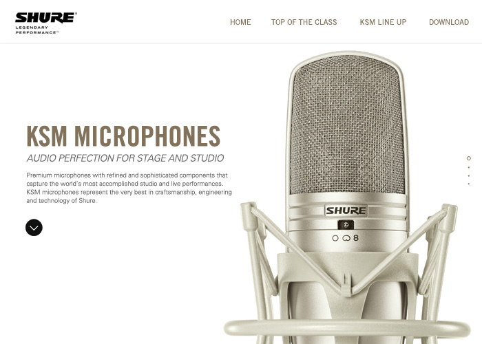 Shure KSM Microphones