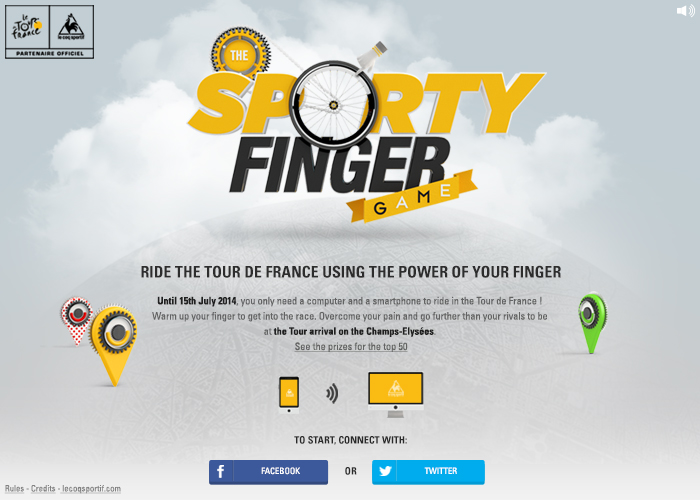 The Sporty Finger Game