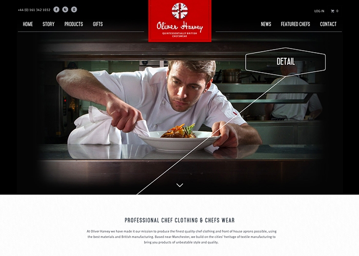 Oliver Harvey Chefs Wear