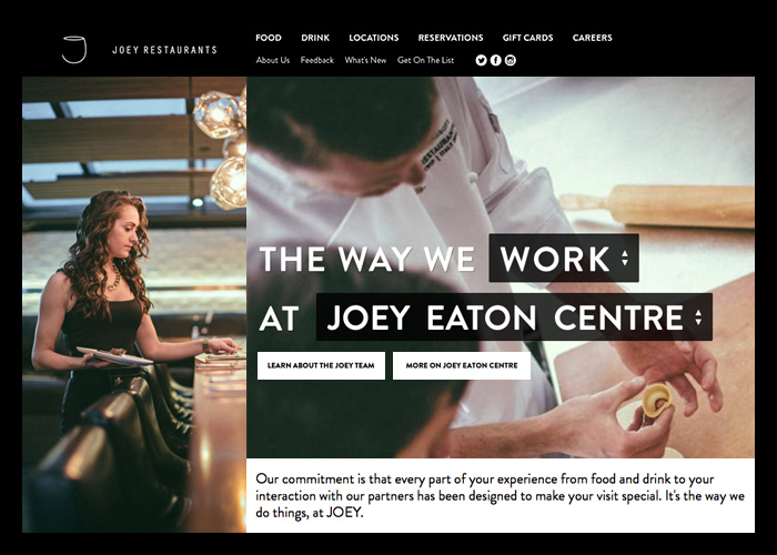 Joey Restaurant Group