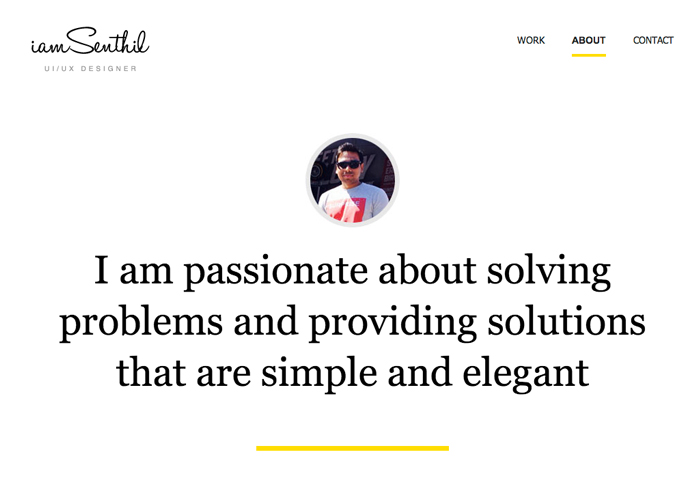 Senthil - UI UX Design Portfolio