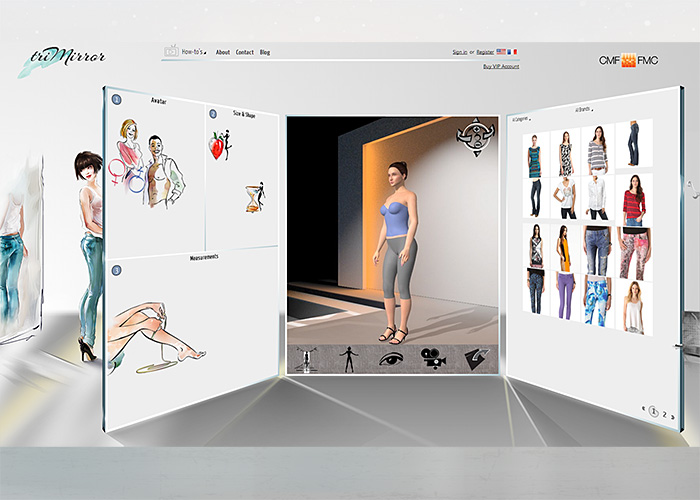 triMirror Virtual Fitting Room
