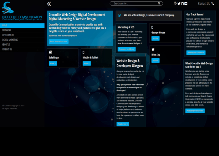 Crocodile Web Design