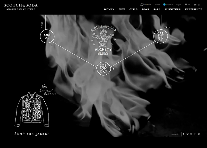 Scotch & Soda Alchemy Blues