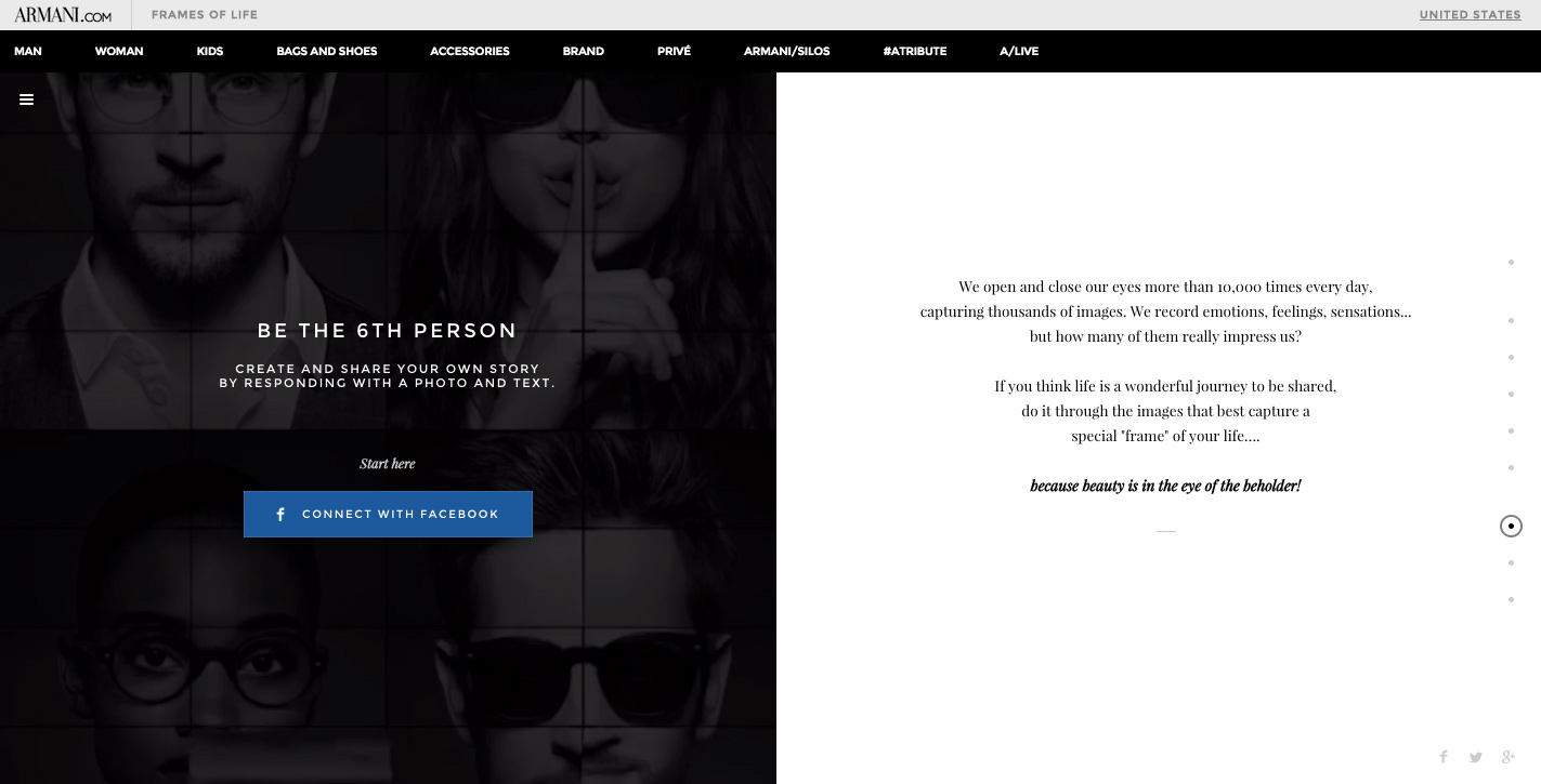 Giorgio Armani - Frames of Life