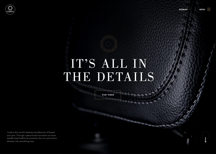 Its All In The Details coats speciality it s all in the details nominee Its All In The Details coats speciality it s all in the details nominee