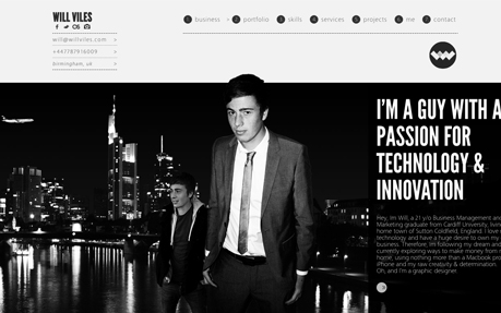 Will Viles Personal Site & Graphic Design Po