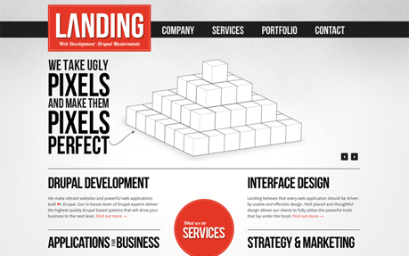 Landing - Web Application Development