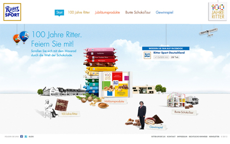 Ritter Sport - 100 years of Ritter