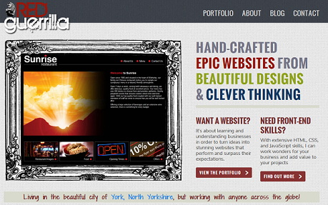 Red Guerrilla Web Design