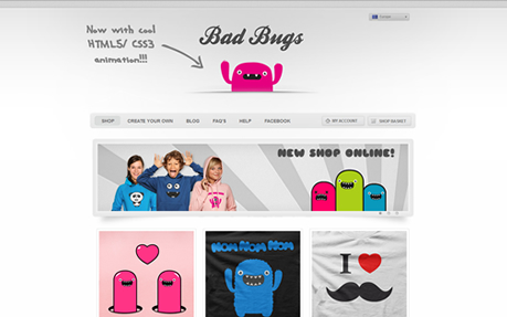 Bad Bug's T-Shirt Shop