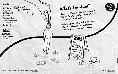 Ian James Cox - Freelance Web Designer