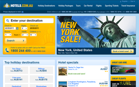 Hotels.com.au