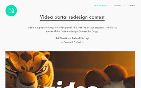 Roland Hidvegi UI Designer