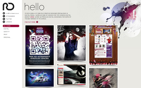 Rich Dean personal portfolio