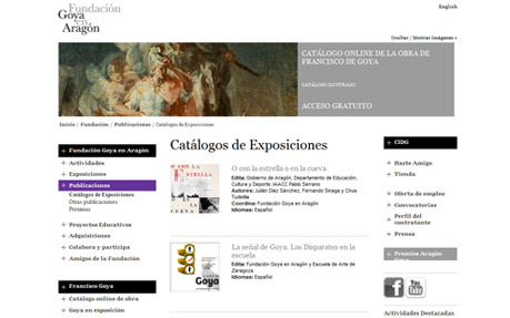 Fundacion Goya en Aragon