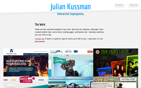 Julian Kussman, Interactive Art Director