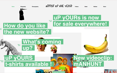 aRTIST oF tHE yEAR