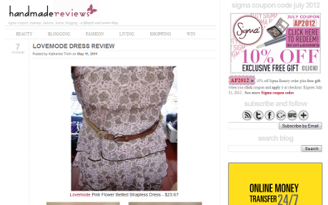 Handmade Reviews