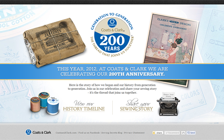 Coats & Clarks 200th Year Anniversary