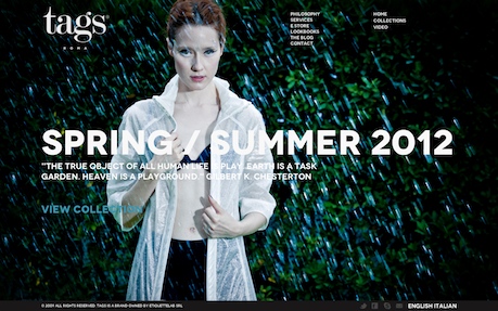Tags : Italian Fashion Brand and e-Store