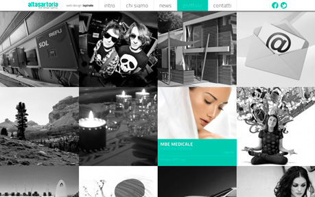 Alta Sartoria web design agency