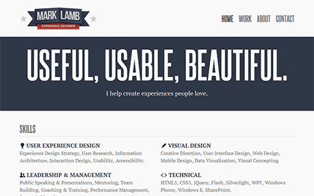 Mark Lamb | Experience Designer