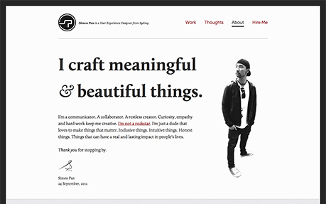 User Experience Design Folio of Simon Pan