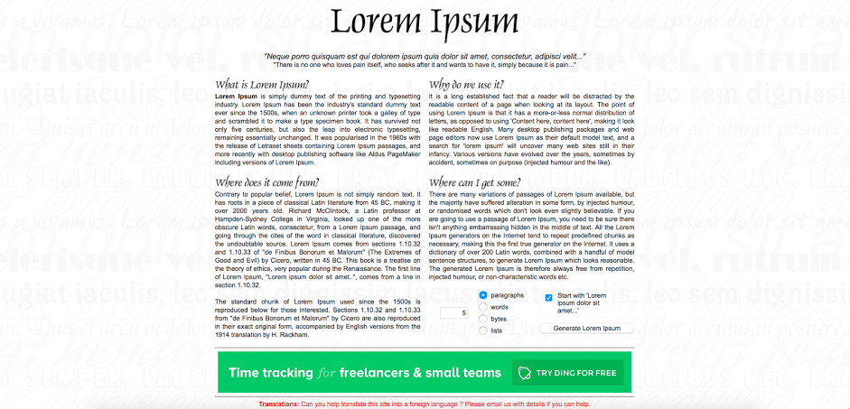 Lorem Ipsum