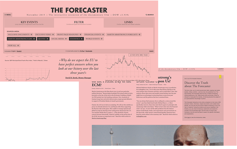 The Forecaster Interactive - Quartz Serenity Pantone
