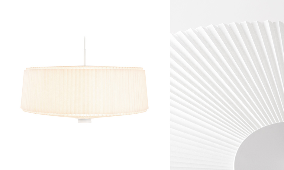 Plié Plissé Lamp designed by German designer Lukas Bazle