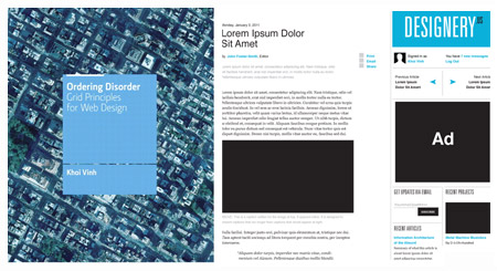 Ordering Disorder: Grid Principles for Web Design
