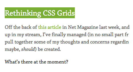 Rethinking CSS Grids