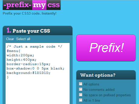 Prefix my CSS