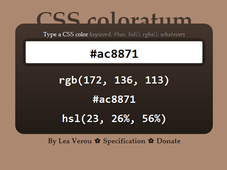CSS Coloratum