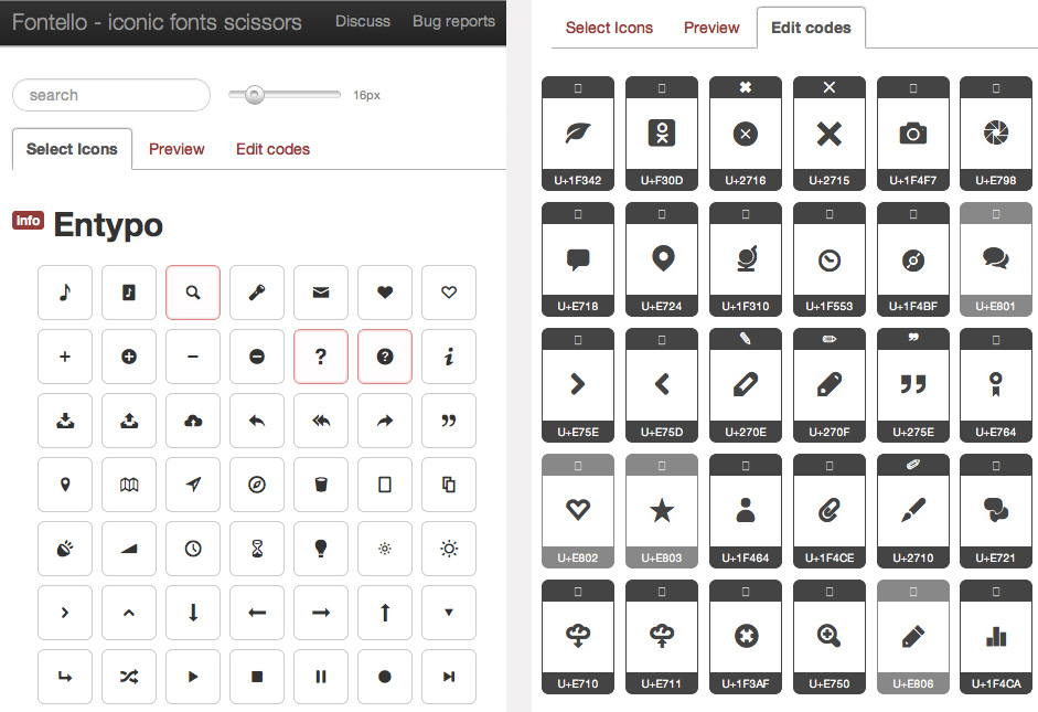 Great Collection of Free Vector Icons and Pictograms for Interfaces and  Responsive Web Design