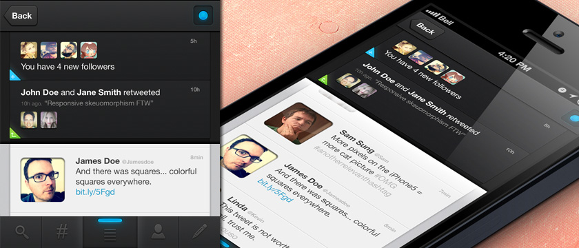 Twitter App UI